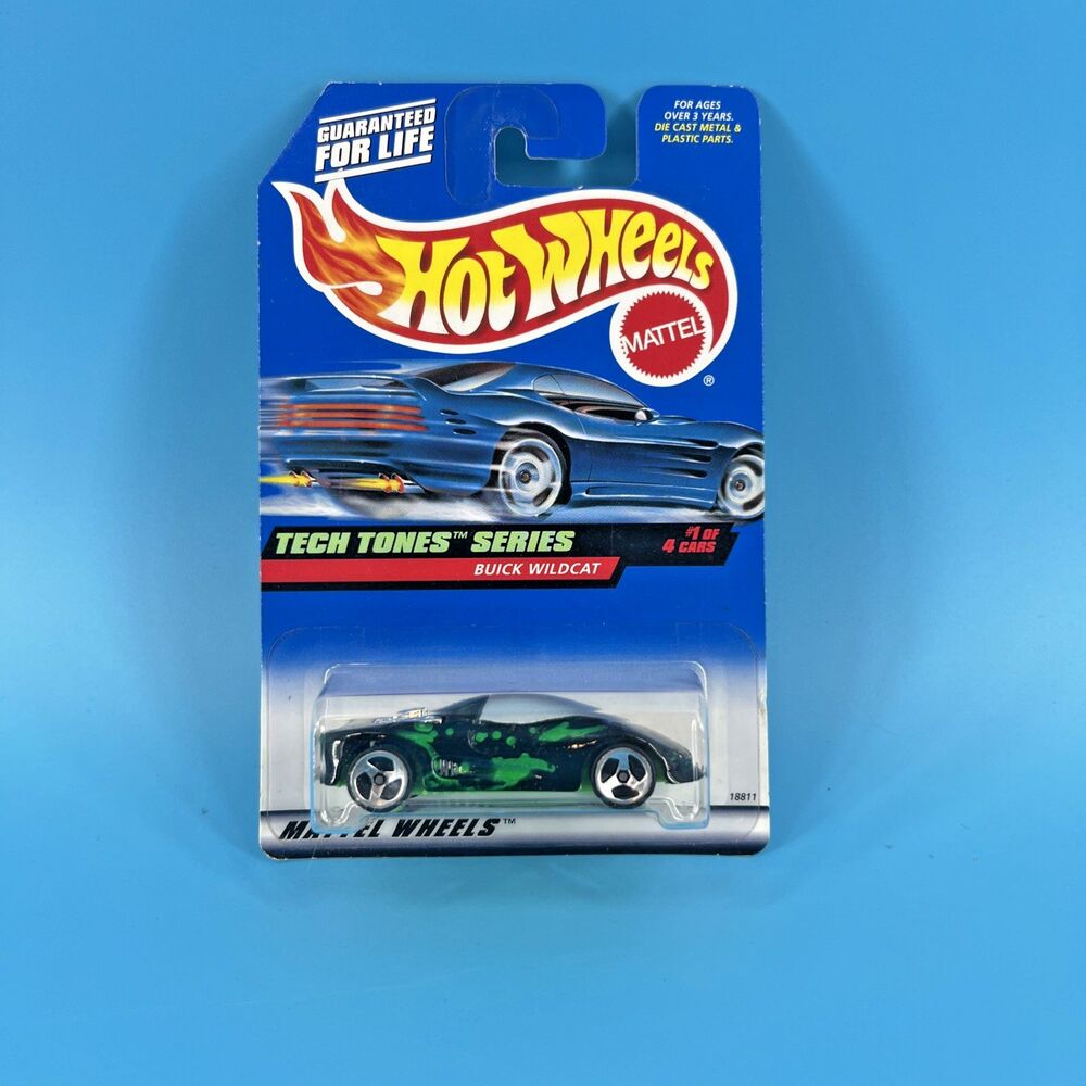 Hot Wheels 1998 Tech Tones Series - Buick Wildcat, #1 of 4, Collector #745